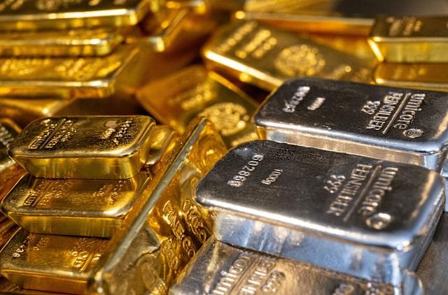 gold silver